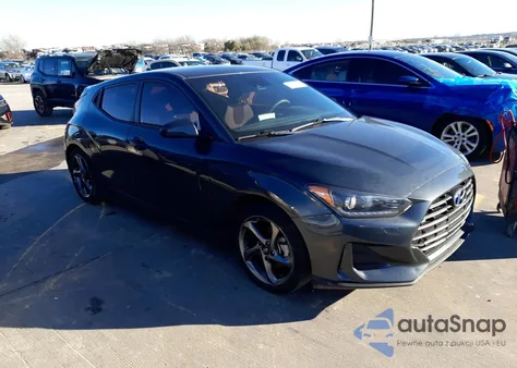 2020 Hyundai Veloster Base из США, поврежденный, VIN KMHTG6AF3LU021562